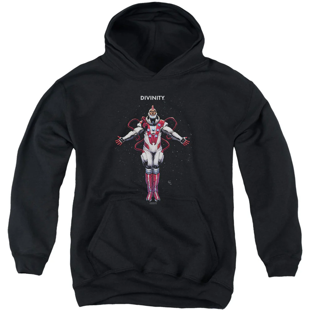 Valiant Divinity Space Youth 50% Poly Hooded Sweatshirt