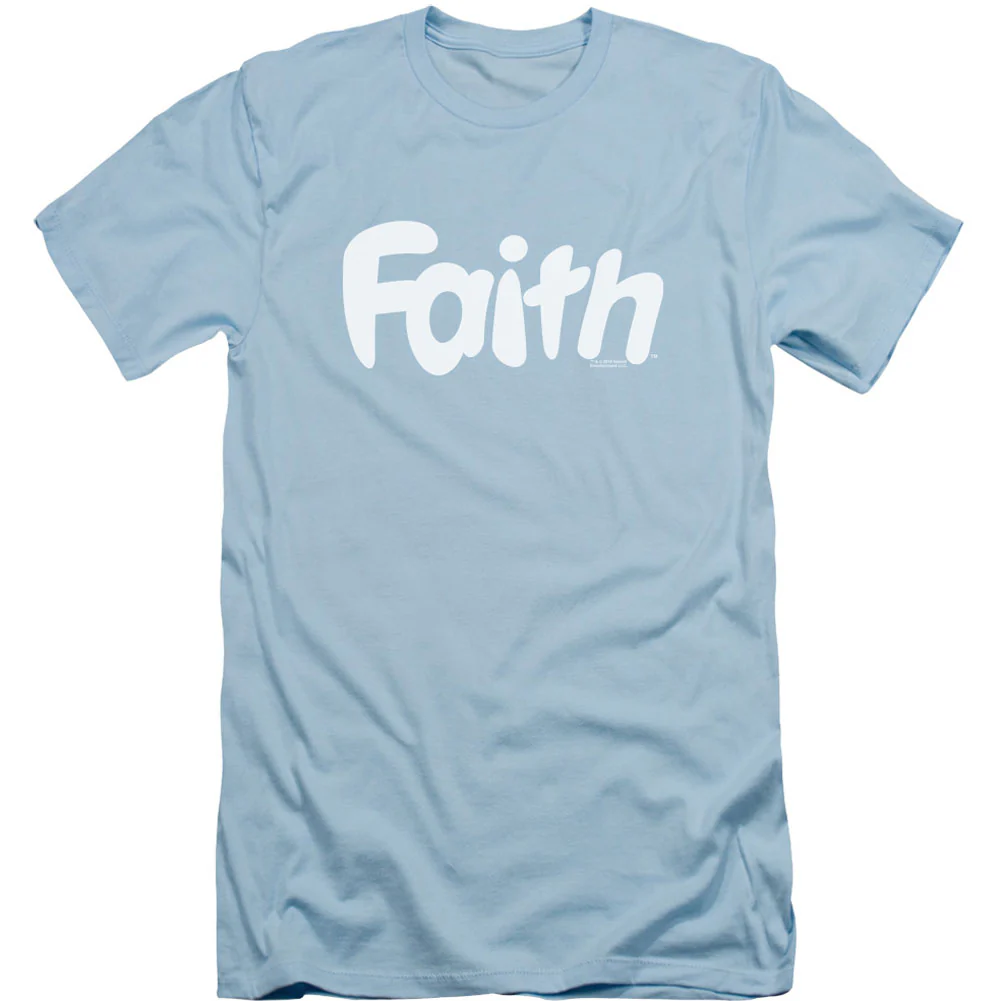 Valiant Faith Logo Adult Slim Fit Slim Fit T-shirt