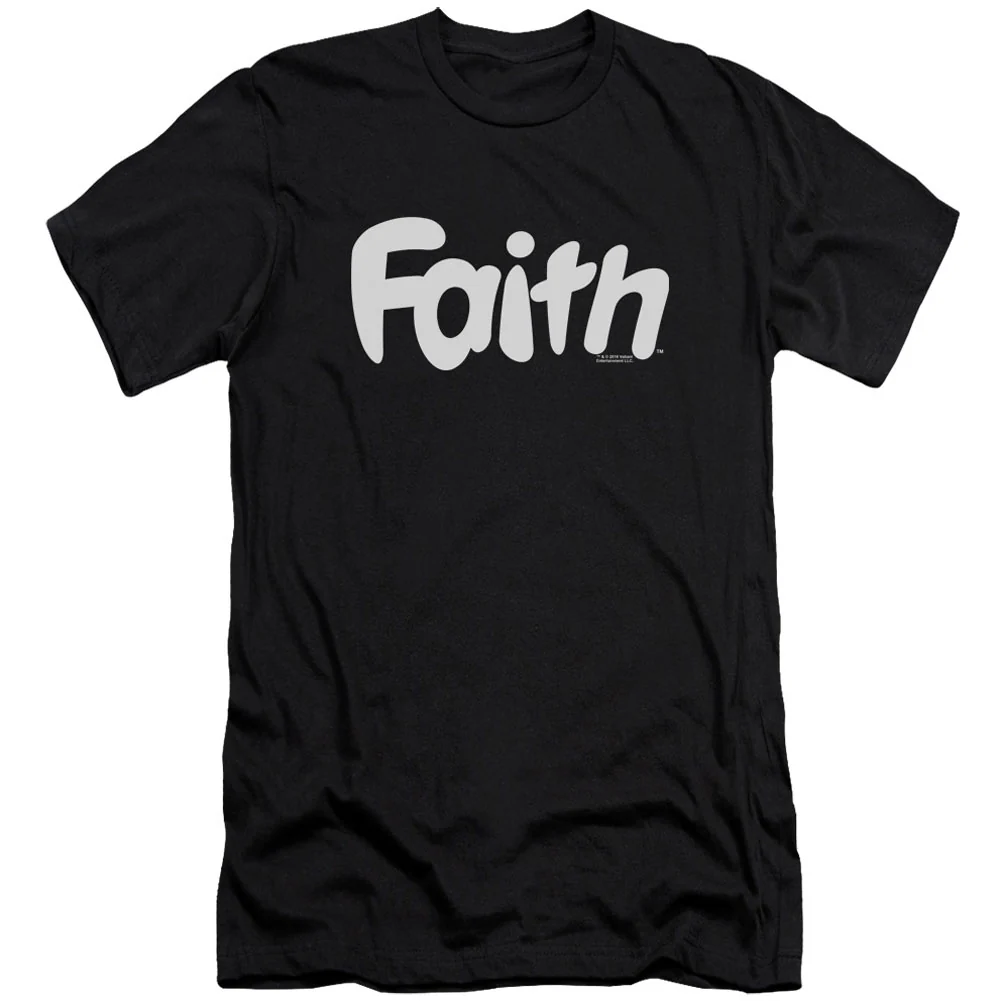 Valiant Faith Logo Adult Slim Fit Slim Fit T-shirt