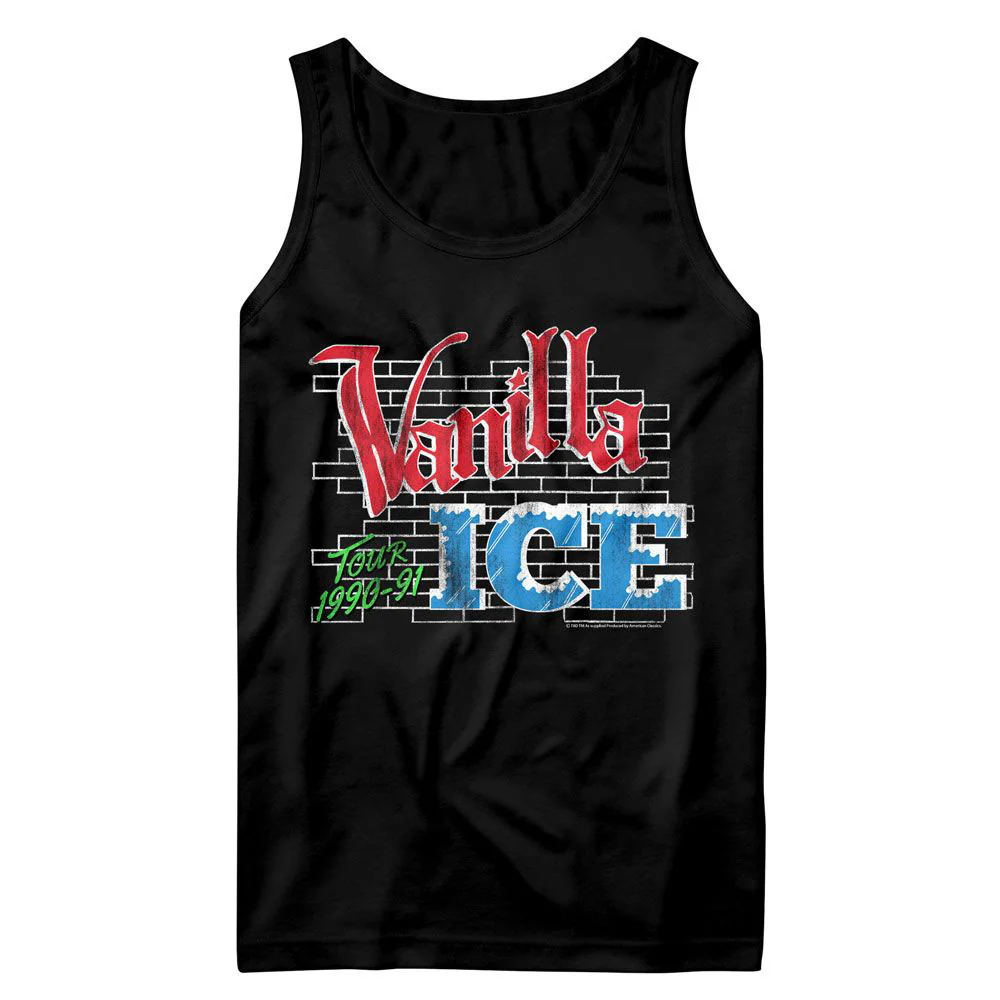 Vanilla Ice Vanilla Ice Tour 1990 91 Mens Tank