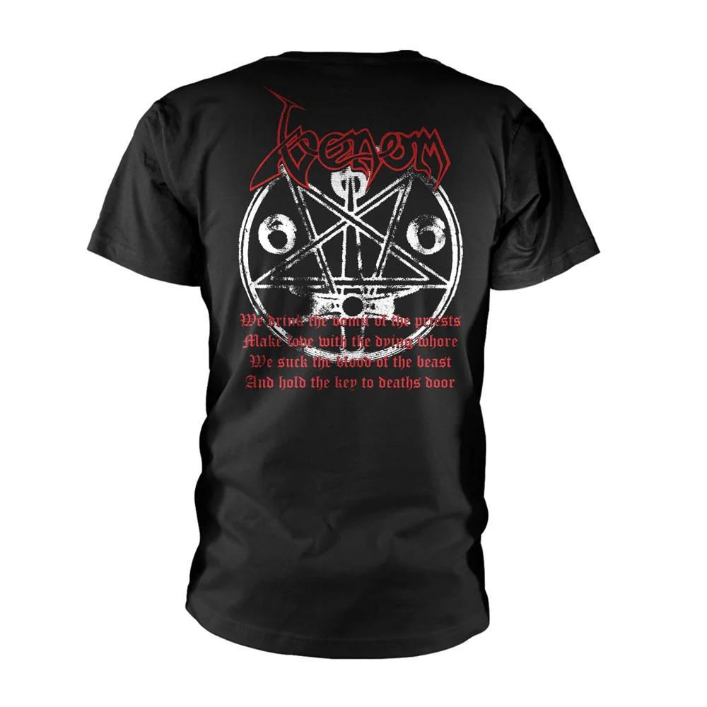 Venom Black Metal (red) T-shirt - Image 2
