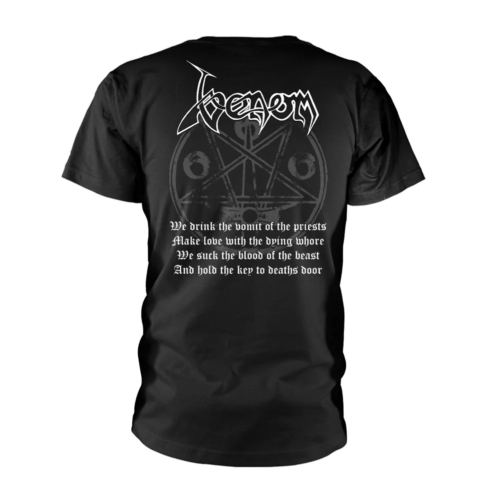 Venom Black Metal (white) T-shirt - Image 2