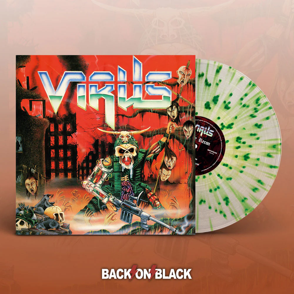 Virus Force Recon (clear W/ Green Splatter Vinyl) Vinyl LP Vinyl