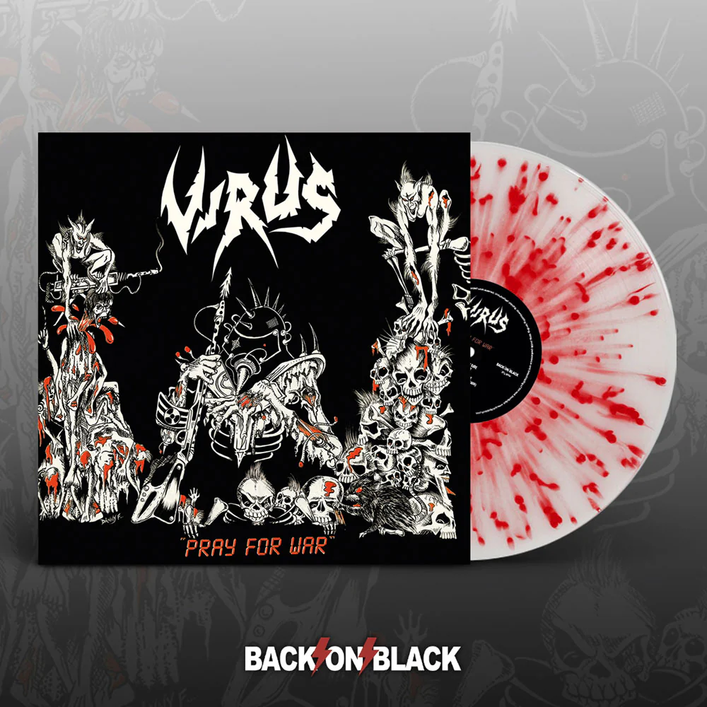 Virus Pray For War (white W/ Red Splatter Vinyl) Vinyl LP Vinyl