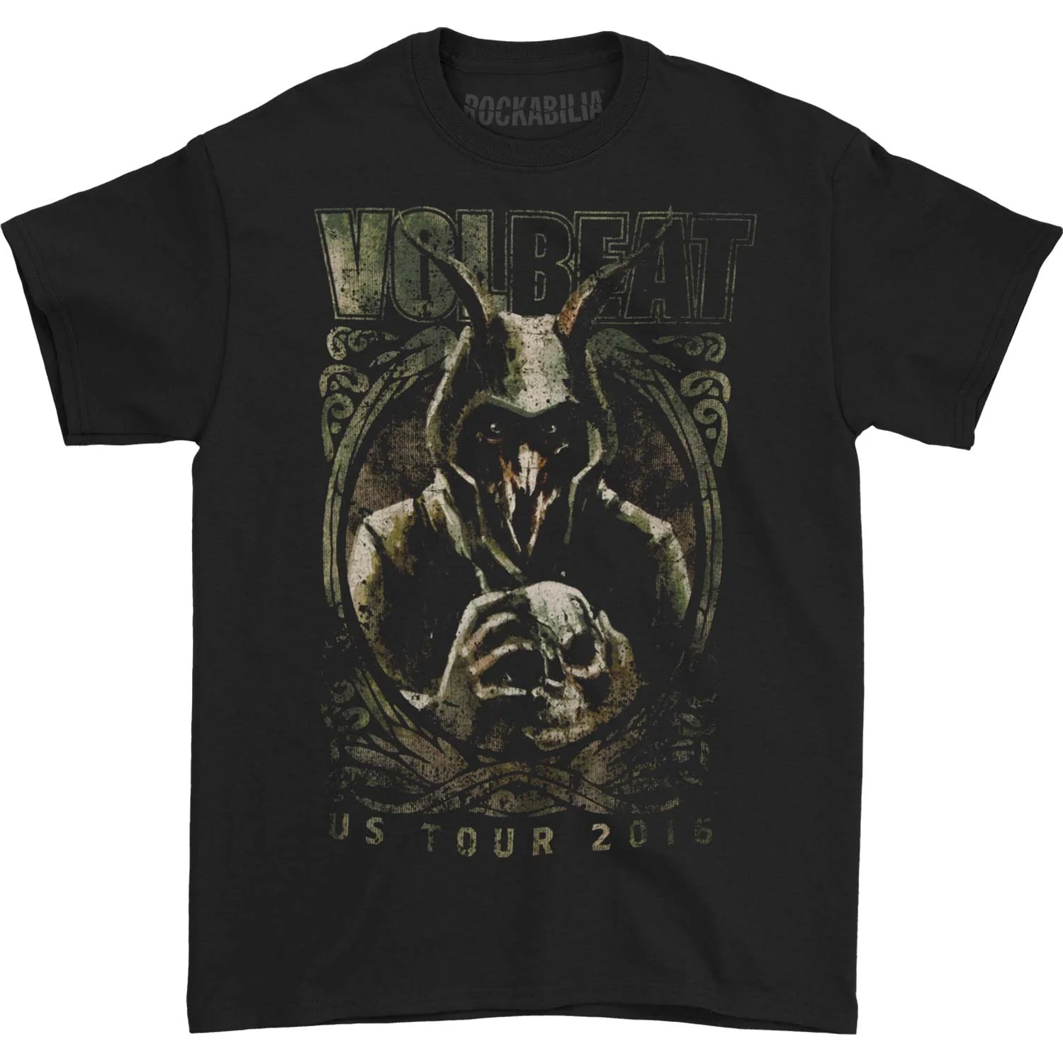Volbeat Goat With Skull (Only 4 Available) T-shirt
