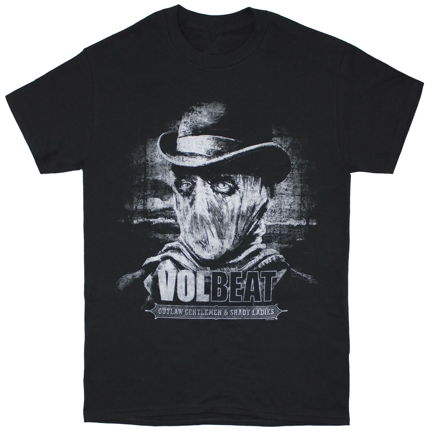 Volbeat Outlaw Gentlemen & Shady Ladies North America 2014 T-shirt