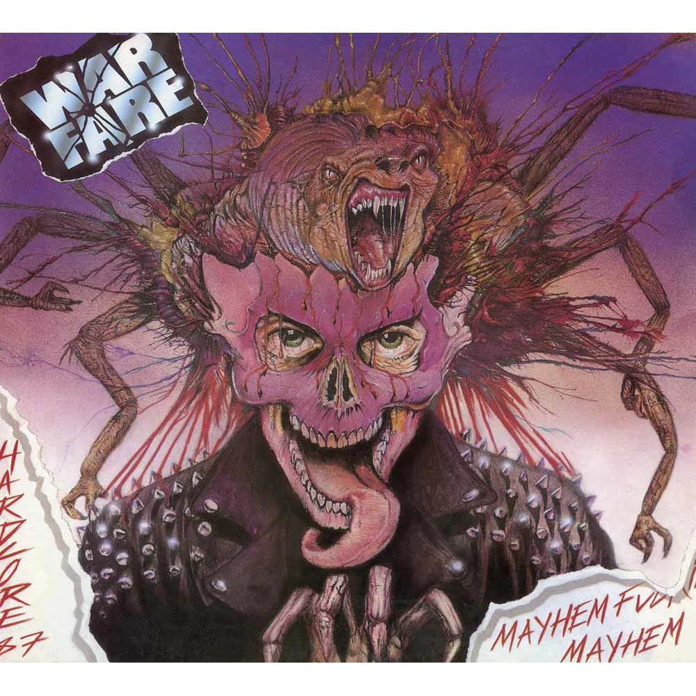 Warfare Mayhem Fuckin Mayhem Compact Disc Digi CD