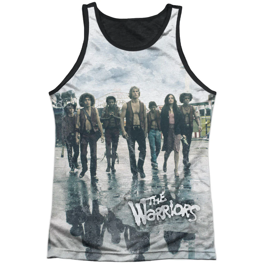Warriors - Movie Strolling Black Back Mens Tank