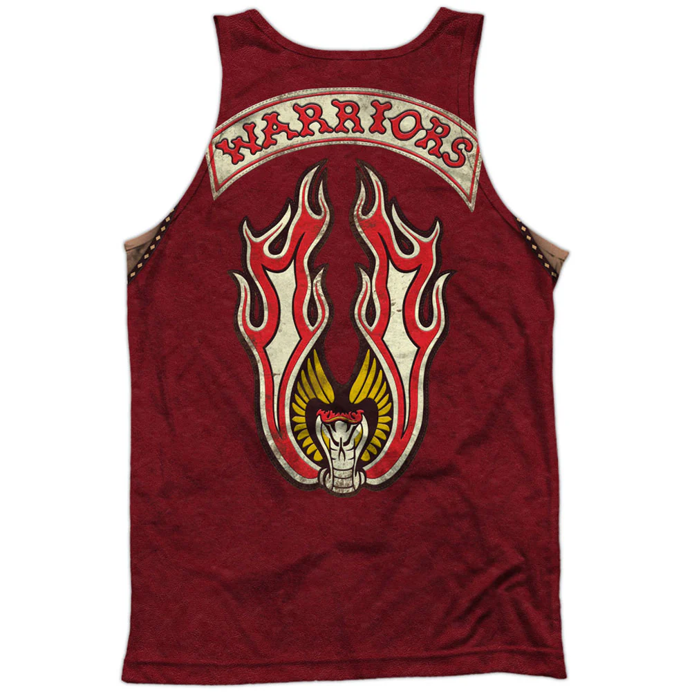 Warriors - Movie Vest 100% Poly Mens Tank - Image 2