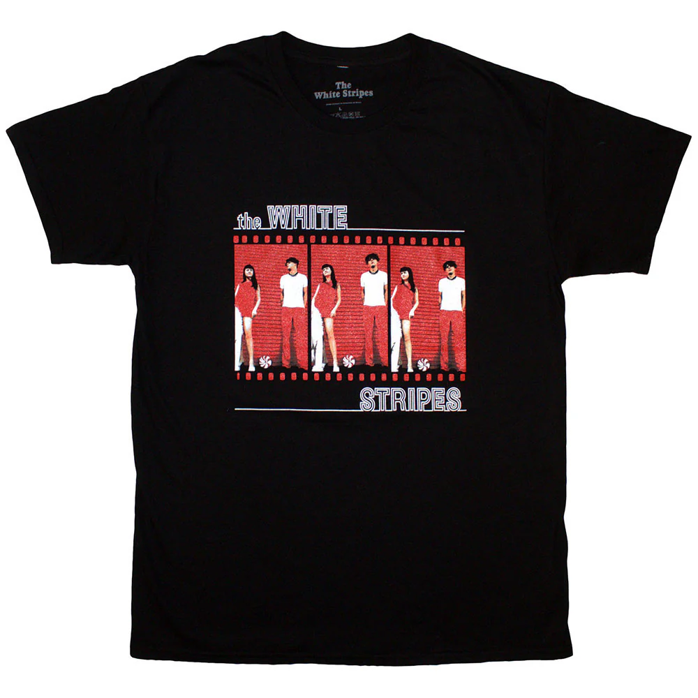 White Stripes Film Strip T-shirt