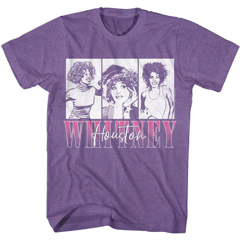 Whitney Houston Whitney Three Rectangles T-shirt
