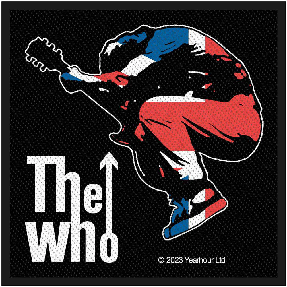 Who Pete Jump Woven Patch