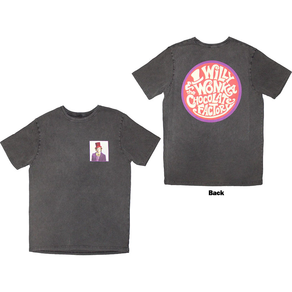 Willy Wonka And The Chocolate Factory Logo Emblem T-shirt