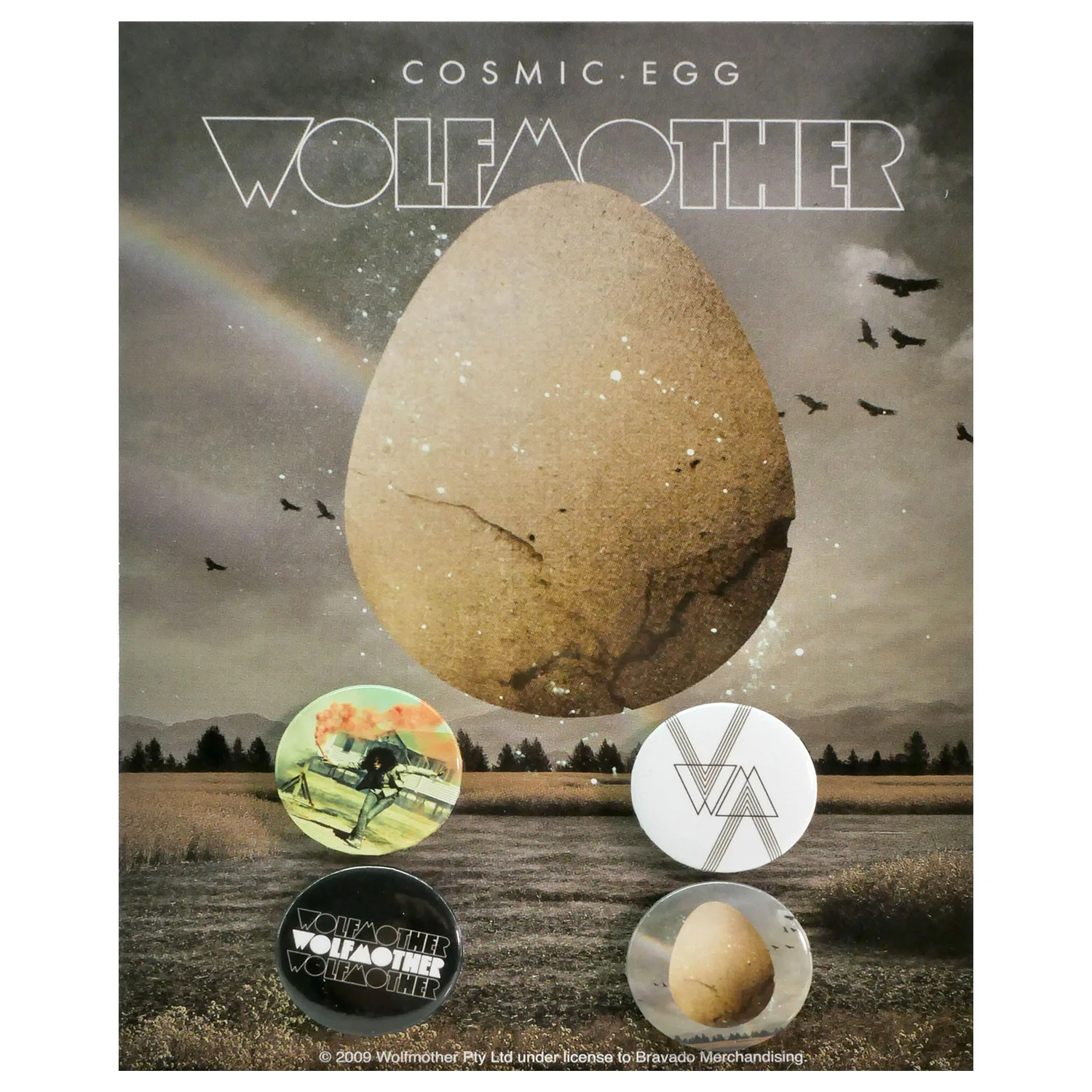 Wolfmother Cosmic Egg Collector Items