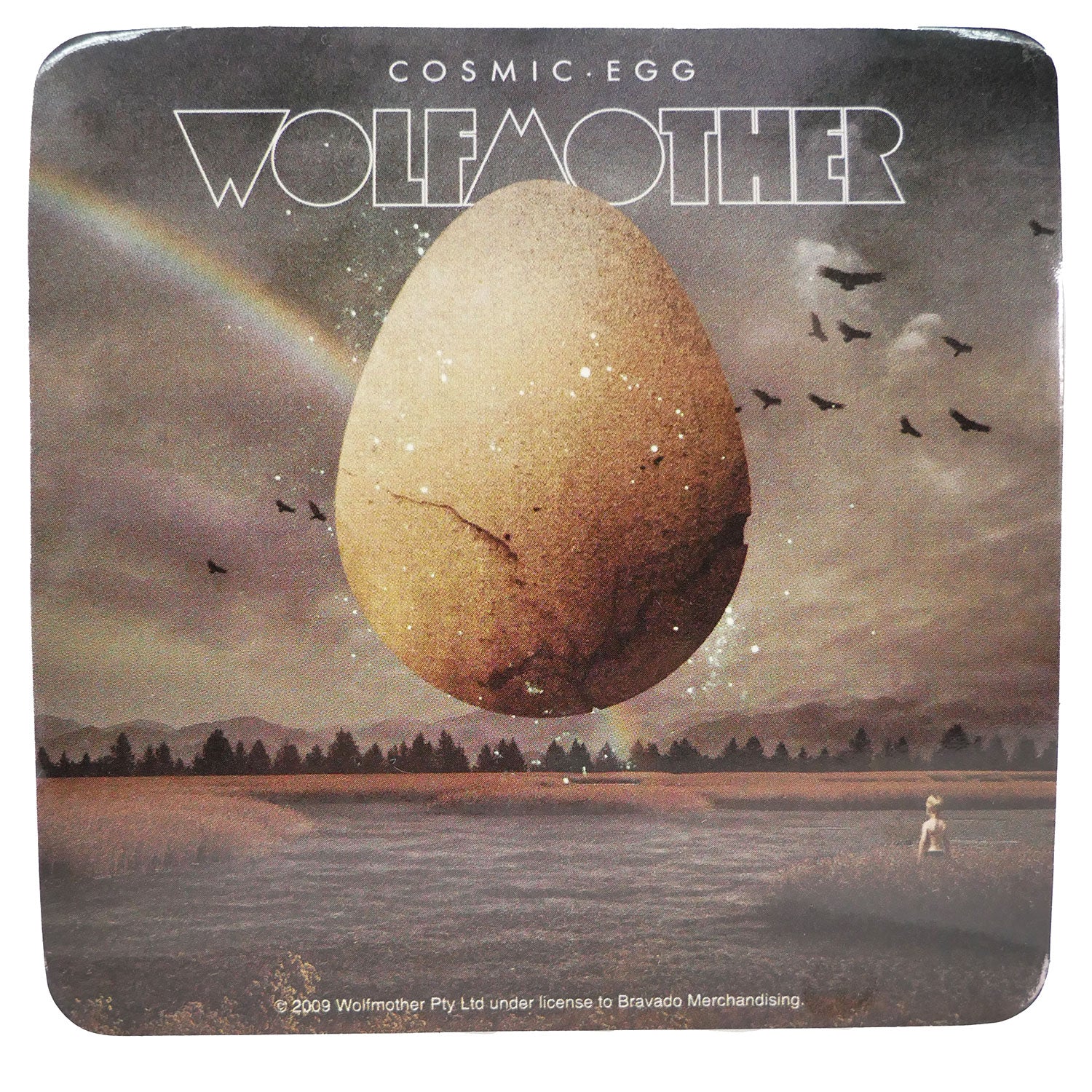 Wolfmother Cosmic Egg Sticker
