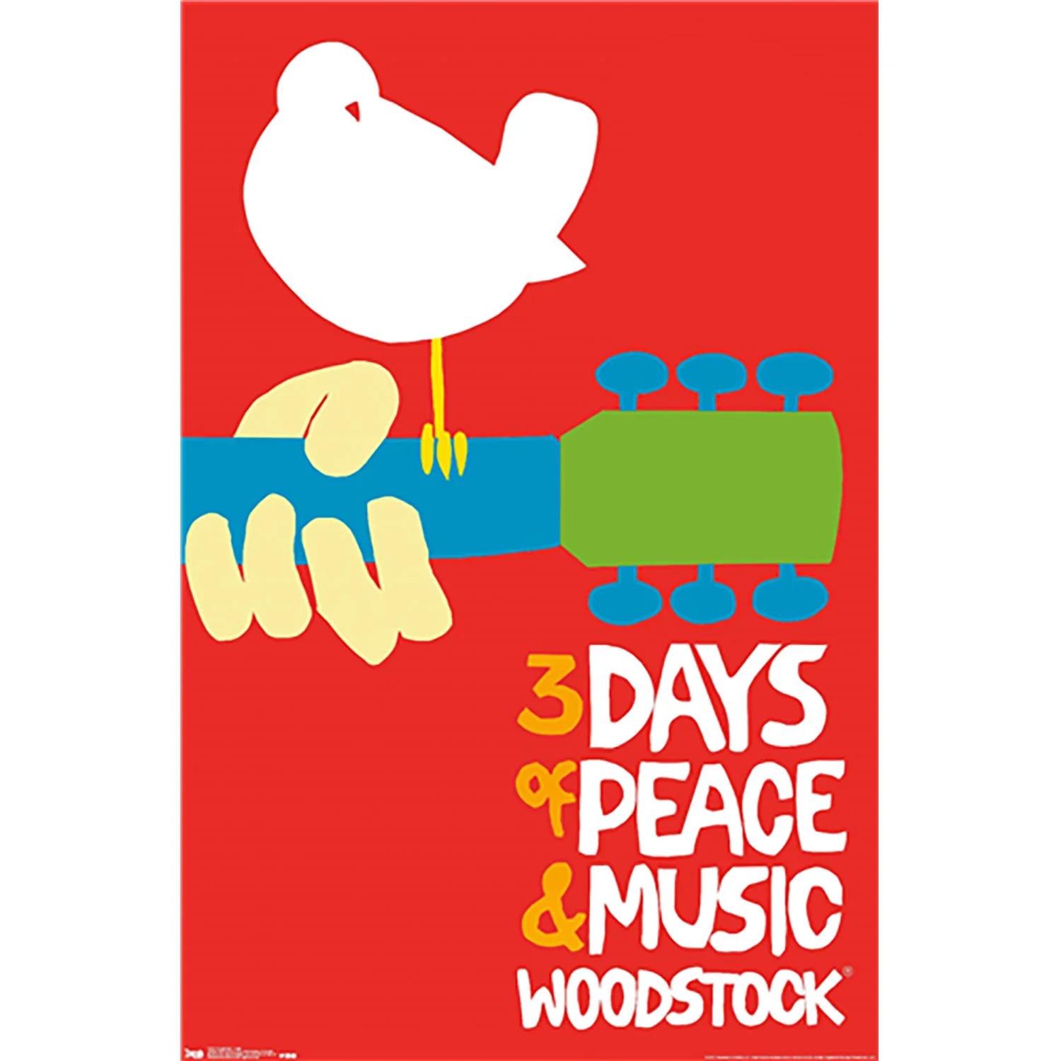 Woodstock Logo Domestic Poster