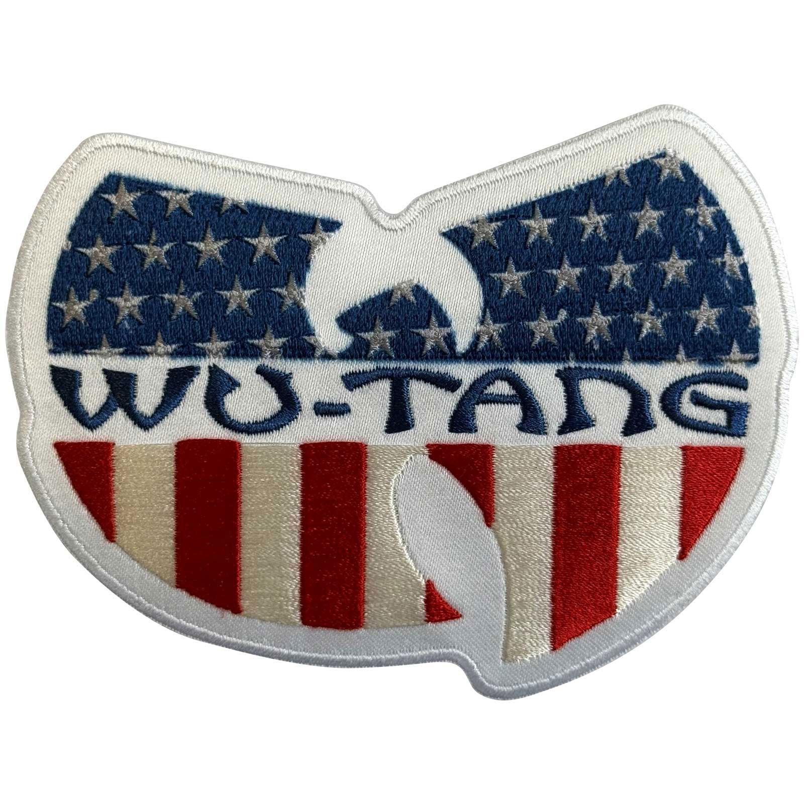 Wu Tang Clan Star-spangled Logo Woven Patch