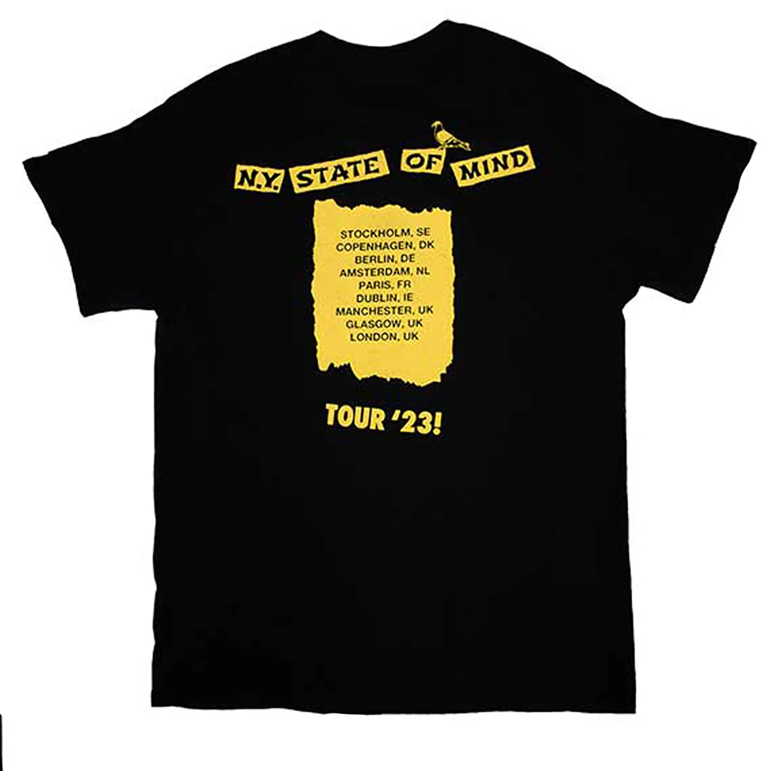 Wu Tang Clan Tour '23 Ny State Of Mind T-shirt - Image 2