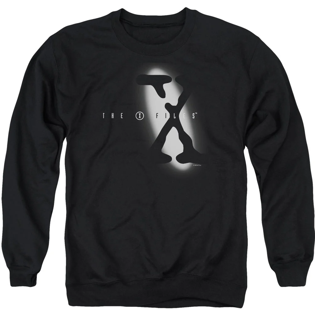 X Files Spotlight Logo Adult Sweatshirt