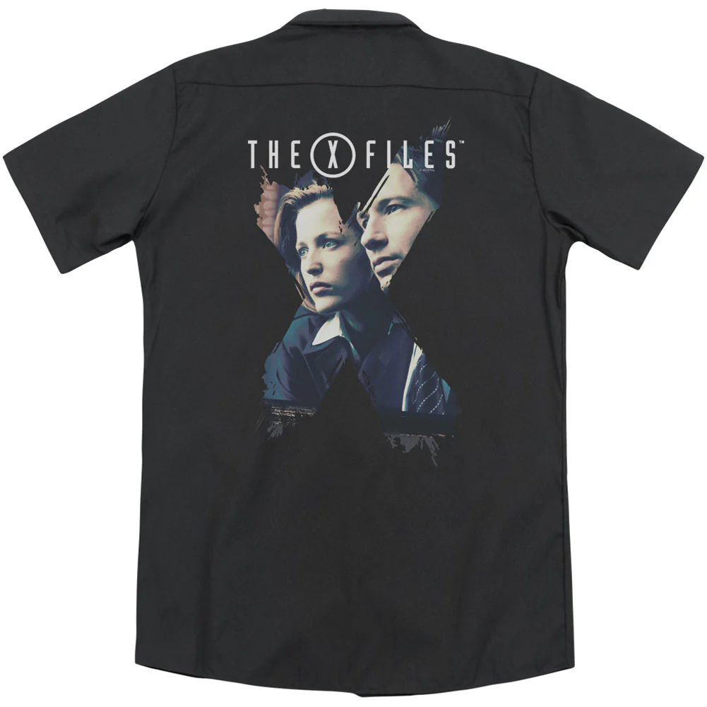 X Files X Agents(Back Print) Workshirt - Image 2