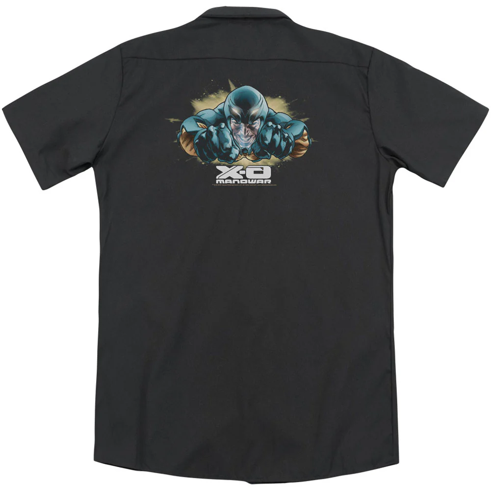 X-O Manowar Xo Fly(Back Print) Workshirt - Image 2