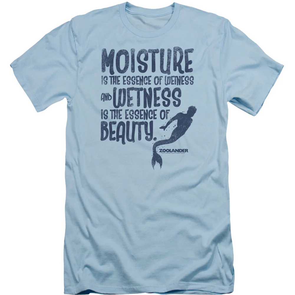 Zoolander Merman Adult Slim Fit Slim Fit T-shirt