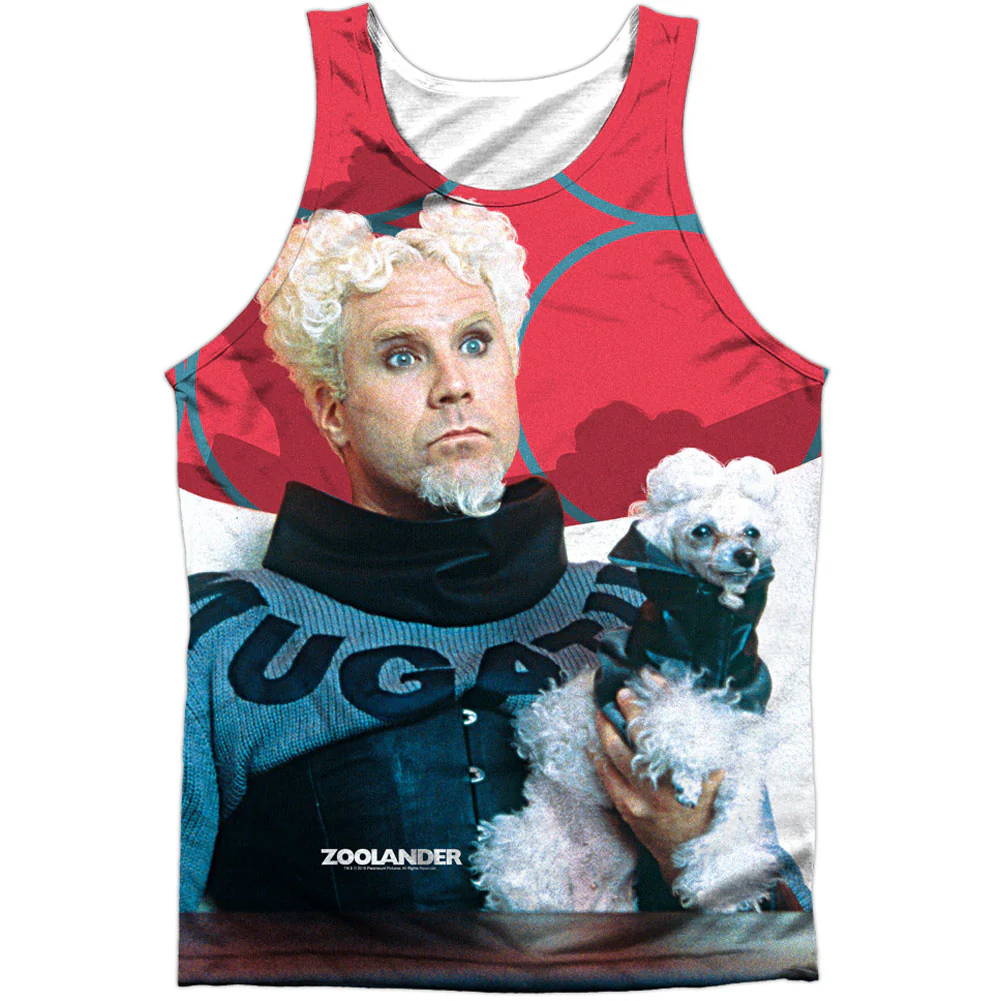 Zoolander Mugatu 100% Poly Mens Tank
