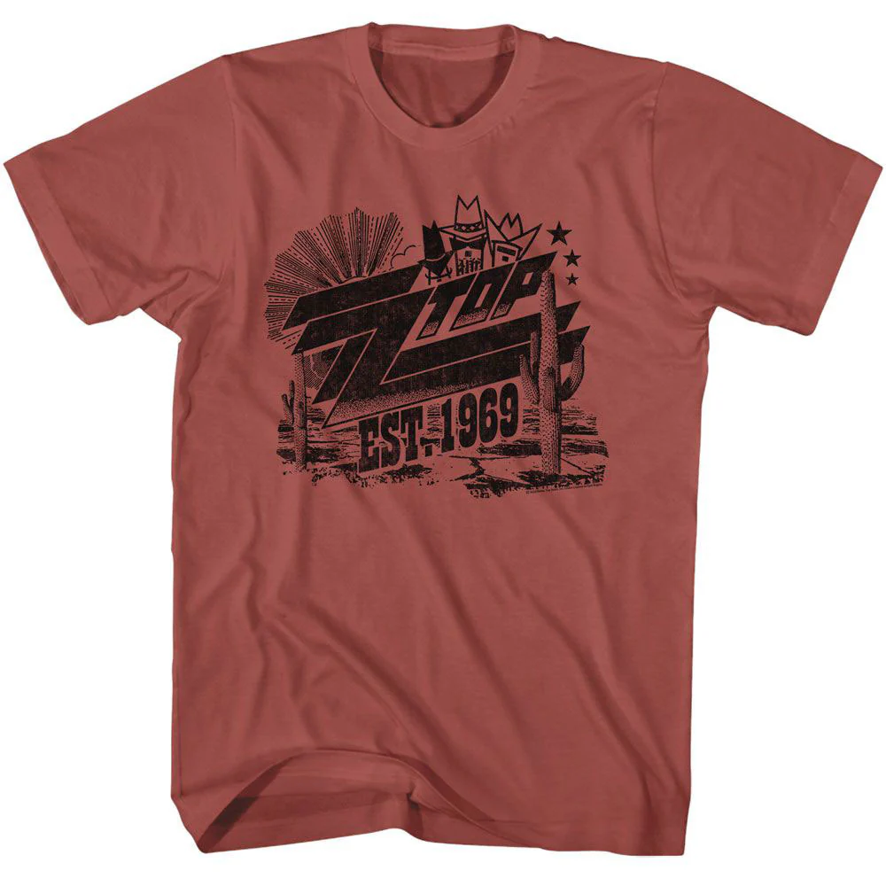 ZZ Top ZZ Top Est 1969 T-shirt